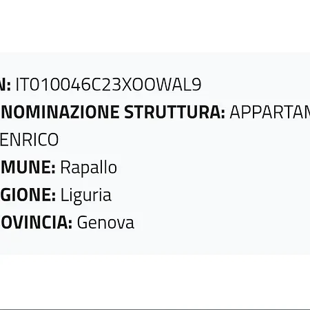 Lägenhet Di Enrico *